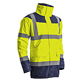 KETA Parka hiver travail Jaune FLuo image