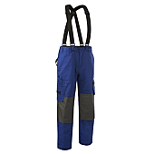 COMMANDER pantalon de travail Bleu Royal - Coton image