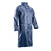 PVC COAT Manteau de pluie travail Bleu marine - Enduction PVC image