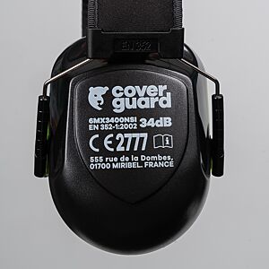 Coquilles anti-bruit MX300 - Adaptable en casque securitÃ© - 30dB image