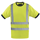 YARD T-shirt manches courtes de travail Jaune FLuo image