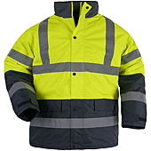 ROADWAY Parka hiver travail Jaune FLuo image