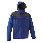 (Lot de 10) COMMANDER Parka travail hiver Bleu Royal - Coton image