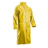 (Lot de 20) PVC COAT Manteau de pluie travail Jaune - Enduction PVC image