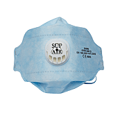 Boite de 20 Masques FFP2 NR D 3D pliable valve image