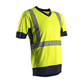 KOMO T-shirt manches courtes de travail Jaune FLuo image