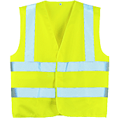 YARD Gilet de travail d'été sans manche Jaune FLuo image