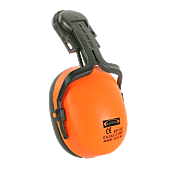 (Lot de 10) Anti-bruit orange fluo+adaptateur casque chantier (la paire) image