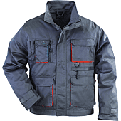 NAVY/PADDOCK Veste de travail Gris - Coton/Polyester image