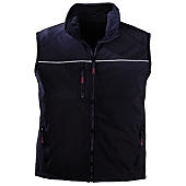 GILET YANG REFLECT Gilet chaud de travail sans manche Noir image