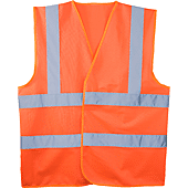 YARD Gilet de travail d'été sans manche Orange FLuo image
