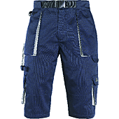 NAVY/PADDOCK Bermuda de travail Bleu marine - Coton/Polyester image