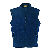 ANGARA Gilet polaire de travail sans manche Bleu marine image