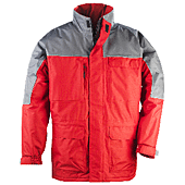RIPSTOP Parka de pluie travail Rouge image