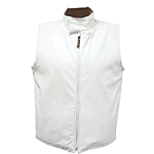 FOOD Gilet chaud de travail sans manche Blanc - Alimentaire image