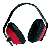 (Lot de 10) Casque anti-bruit rouge Max 200 SNR27.6dB Multi-usages image