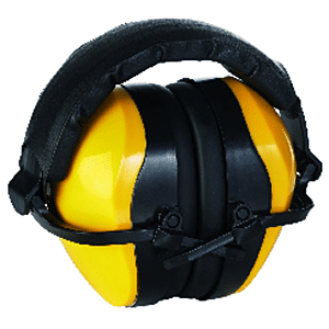 (Lot de 10) Casque pliable anti-bruit jaune MAX 510 SNR29.8dB Multi-usages image