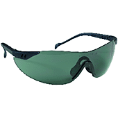 Lunettes de protection STYLUX branches nylon/polycarb. noir - teinté AR image
