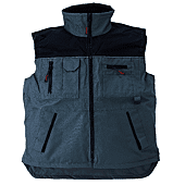RIPSTOP Gilet polaire de travail sans manche Gris image