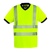 YARD T-shirt manches courtes de travail Jaune FLuo image