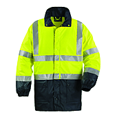 HARBOR Parka de pluie travail Jaune FLuo image