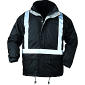 BODYGUARD II Parka multicouches 4 en 1 de pluie travail Noir image