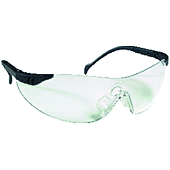 (Lot de 10) Lunettes de protection STYLUX branches nylon/polycarb. bleu - incolore AR image