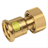 Raccord demi-union en cuivre à sertir JPG - SANHA-Press Gas série 11330JPG image