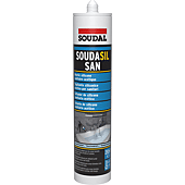 Silicone sanitaire acétique transparent - Soudasil SAN image