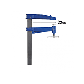serre-joint dormant h -tige 40x10 mm saillie 6 cm image