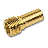 Pièce intermédiaire M/F en cuivre à sertir filetée - PURAPRESS série 8280G image
