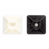 Base adhesive deux voies, pour collier de serrage en nylon 27x27 - Boite de 100 image