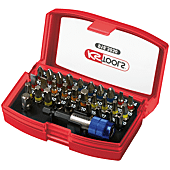 Jeu d'embouts de vissage à code couleur TORSIONpower® 1/4'' 32 pcs image