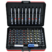 Jeu d'embouts de vissage à code couleur TORSIONpower® 1/4'', 71 pcs image
