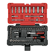 Coffret de douilles et accessoires ULTIMATE® 12 pans - 1/4'', 54 pièces image