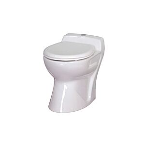 Cuvette WC broyeur intÃ©grÃ© Ancoflow en cÃ©ramique blanc image