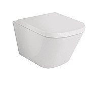 Cuvette WC suspendue - The Gap - sans bride - abattant frein de chute image