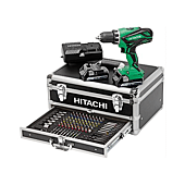 Perceuse Visseuse sans fil 18V Li-ion 2.5Ah + coffret 100 accessoires image