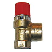 Soupape de sécurite chauffage SVH30 avec sortie majorée 3 et 4bars image