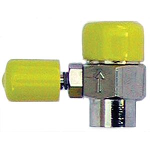 Robinet manomètre à bouton poussoir spécial gaz - Femelle - Femelle image
