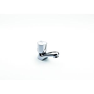 Robinet lave-mains bec fixe - eau froide - Niagara - chrome image