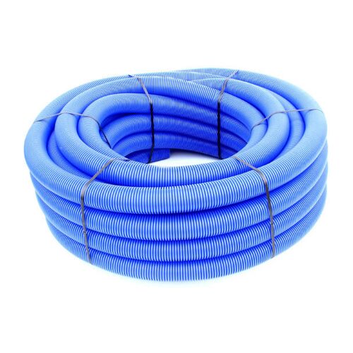 Gaine annelÃ©e bleu - conduit isolant TPC - Couronne de 25m image