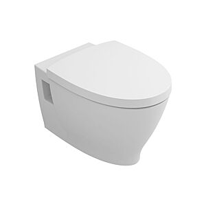 Abattant WC frein de chute blanc - pour cuvette New Anco image