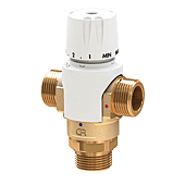 Mitigeur habitat thermostatique sanitaire et solaire réglable 35-60°, 20x27 MMM image