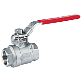 Vanne boisseau sphérique - Inox - PN64 - F/F - Poignée acier cadenassable image