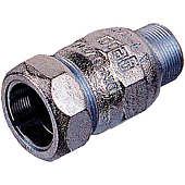 Union égale de réparation pour tube acier - Male - Femelle image