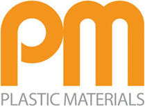 PM PLASTIC MATERIALS logo