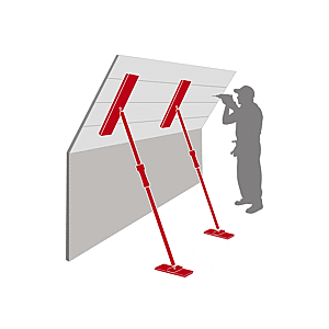 Patin grandes dimensions pour presse étai extensible image