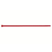 Boite de 100 collier de serrage - Couleurs Rouge image