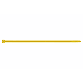 Boite de 100 collier de serrage - Couleurs Jaune image